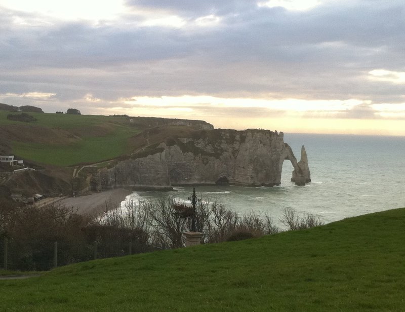 Etretat from above