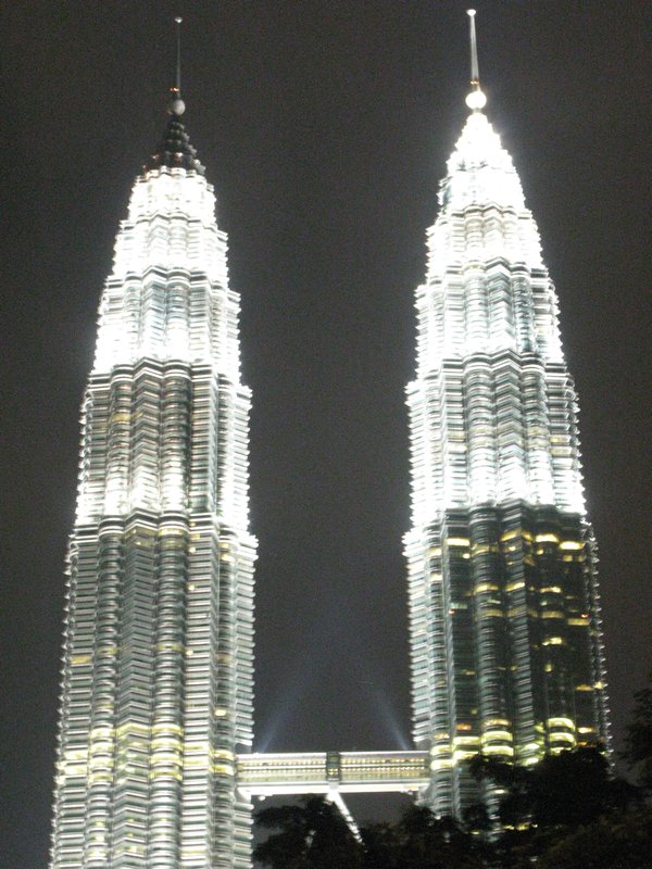 Petronas Towers from Sky Bar