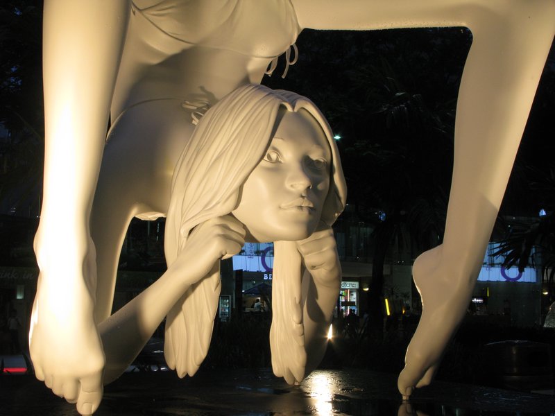 Flexible Statue, Orchard Road