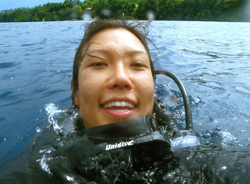 Satisfied After Diving
