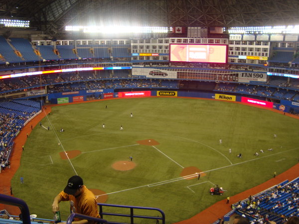Inside the Rogers Centre
