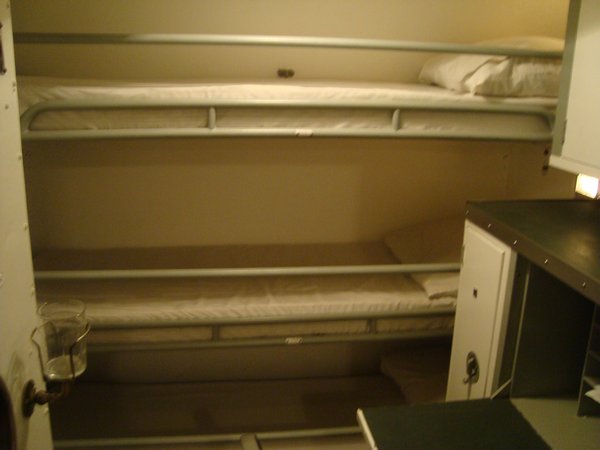 Some of the more spacious submarine sleeping quarters