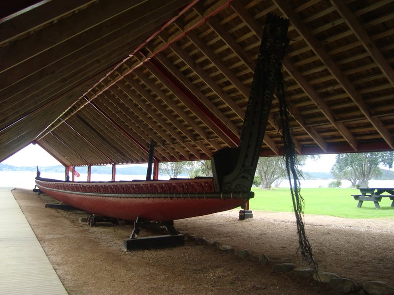 Large Maori Canoe