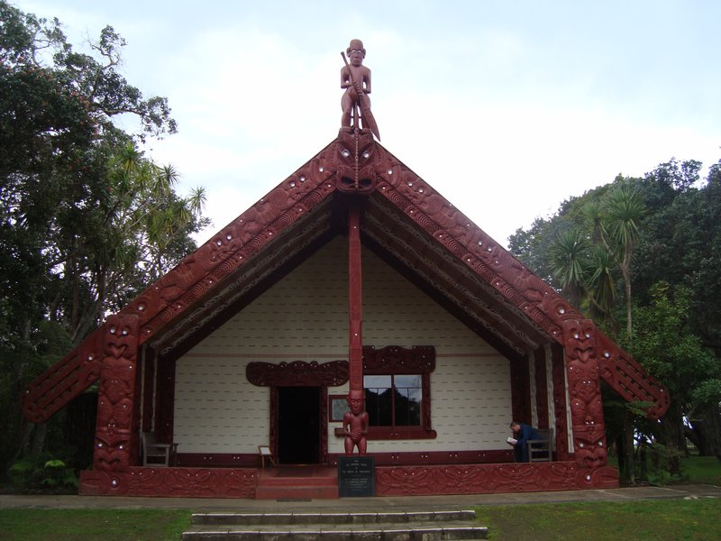 The whare or meeting house