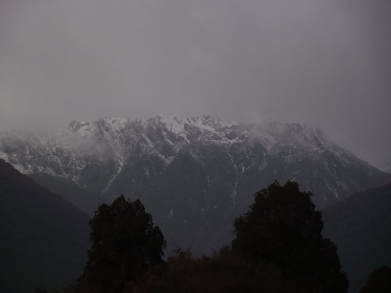 Cloud Obscured Southern Alps