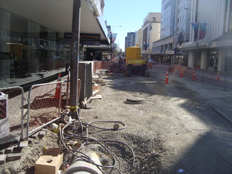 Centre of Christchurch Earthquake damage