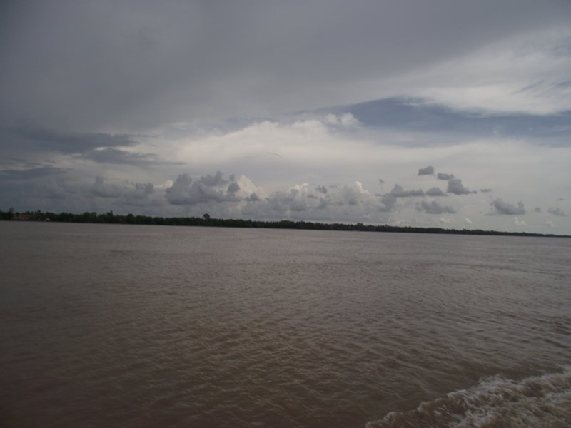 View of the vast Mekong