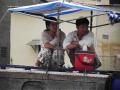 Market stall owners