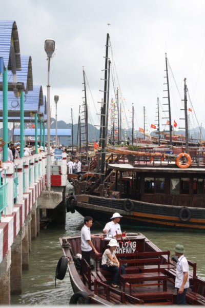 harbour of Halong Bay