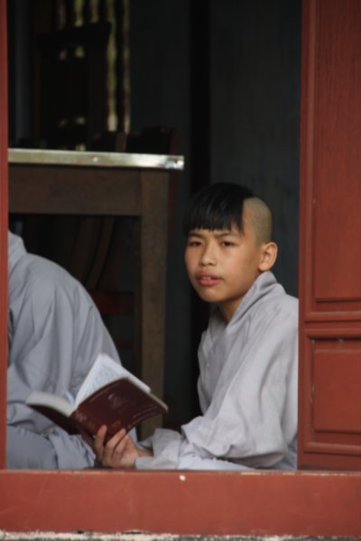 young buddhist disciple