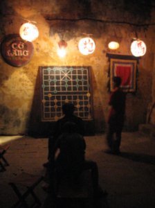 Lunar game in the street of Hoi An