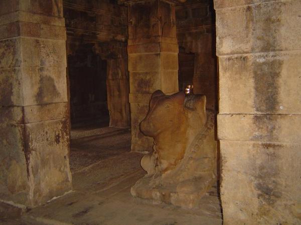 naandi in Temple of Aihole