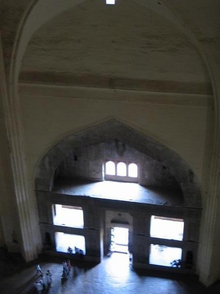 the interior of the Golgumbaz