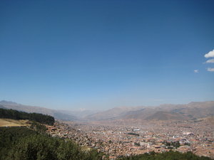 View over Cusco