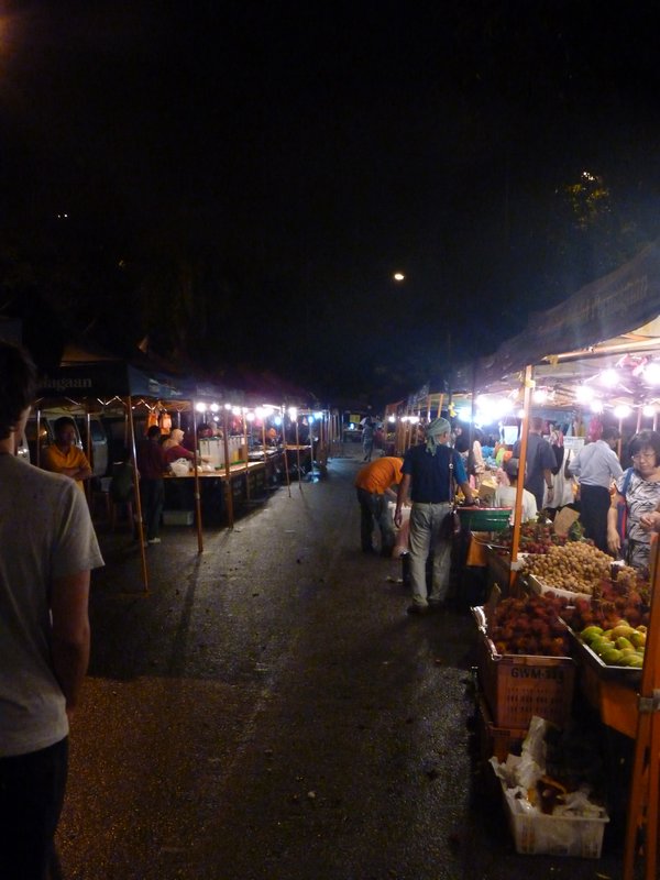 The local night market