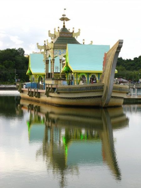 Replica of ceremonial boat