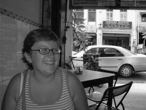 Claire in Penang Coffee Shop
