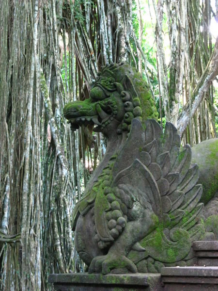 Dragon on the Temple steps