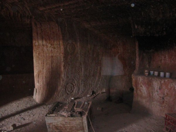 Several people appeared to have lived at the mine