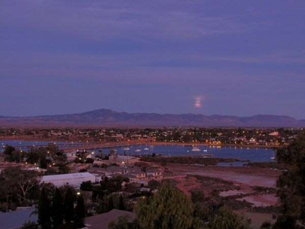 Twilight over Port Augusta