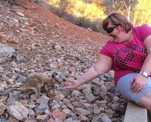 Nicci and Wallaby