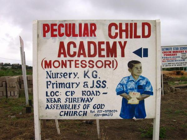Peculiar Child Academy!