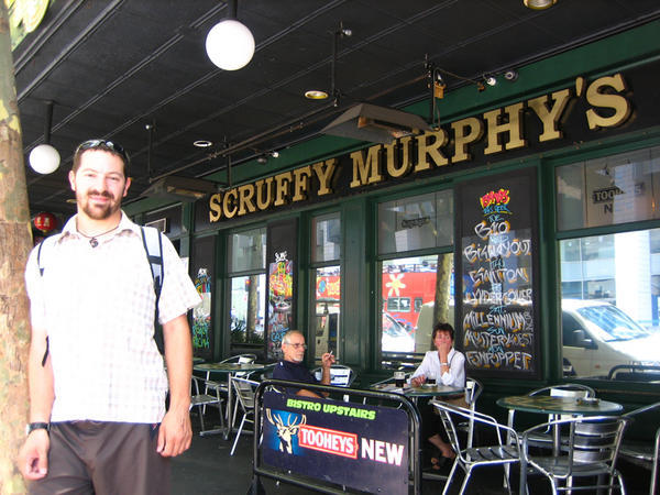 Scruffy at Scruffy Murphy's