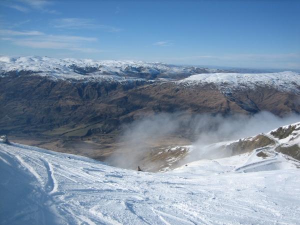 The amazing views from Cardrona