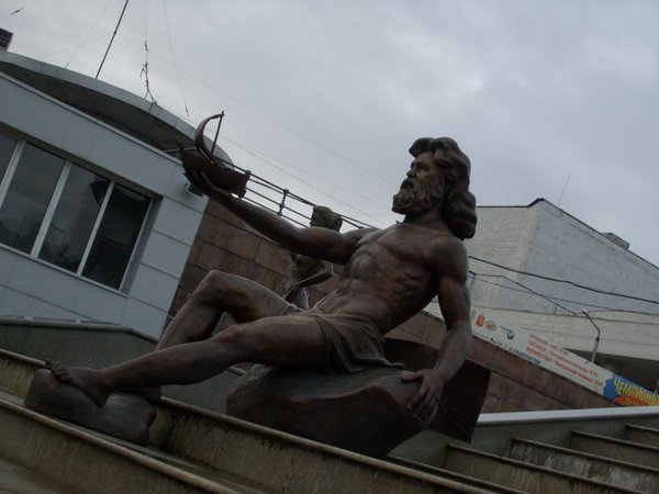 A Personified Statue of Yenisei