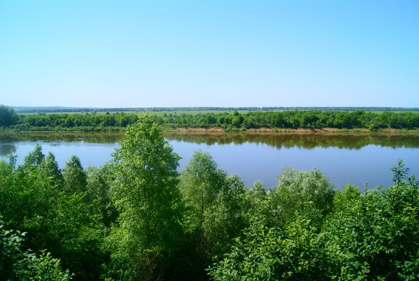 A View on Belaya River from Sosnovy Bor