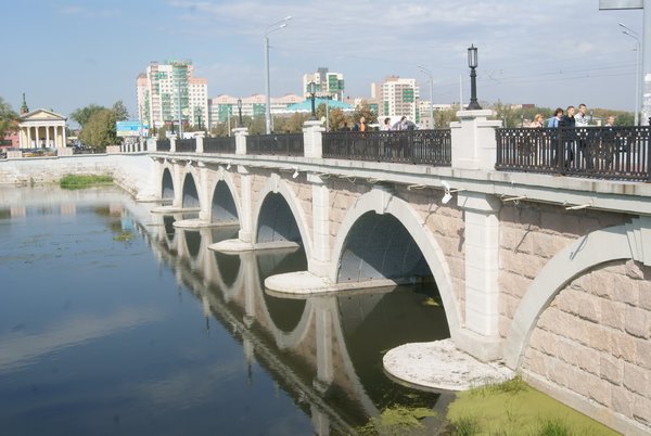 Bridge Across Miass River