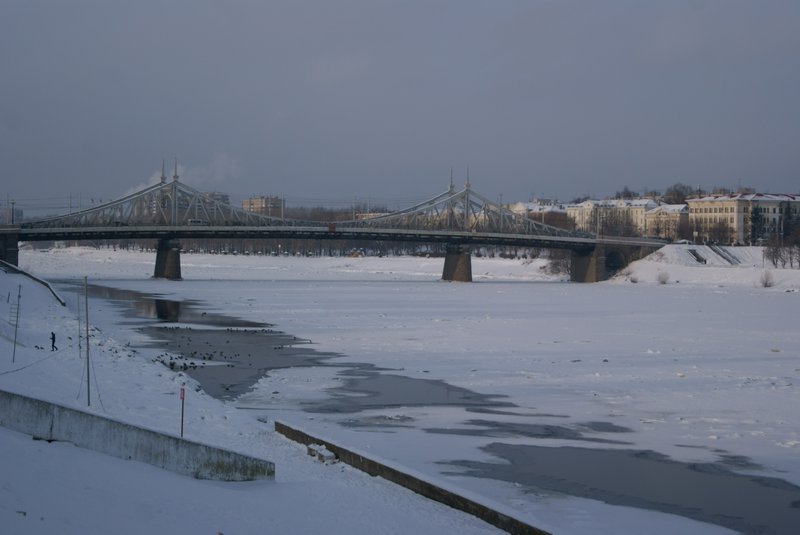 Bridge across Volga
