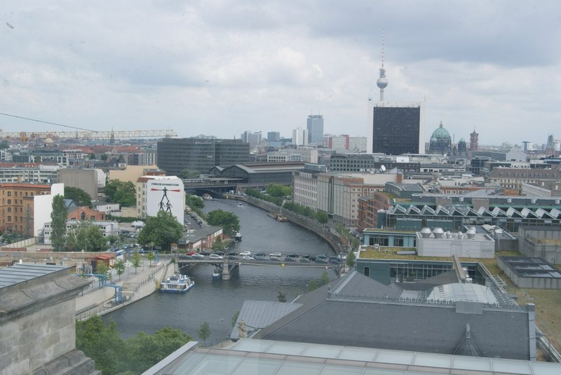 View from the Reichstag Dome