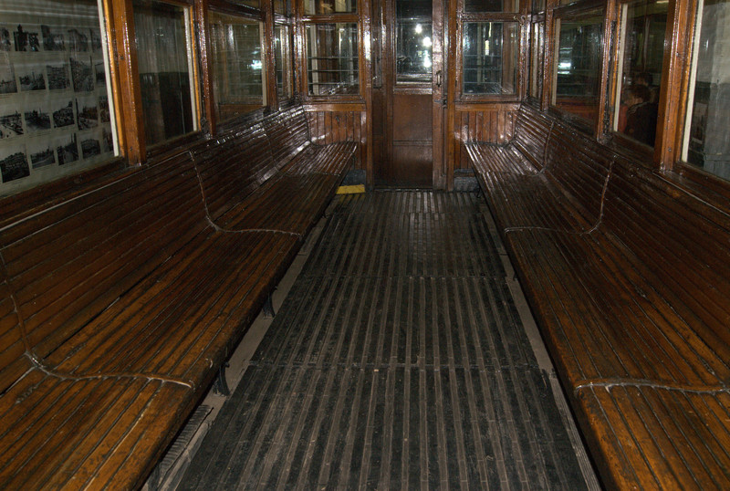 Inside Tram