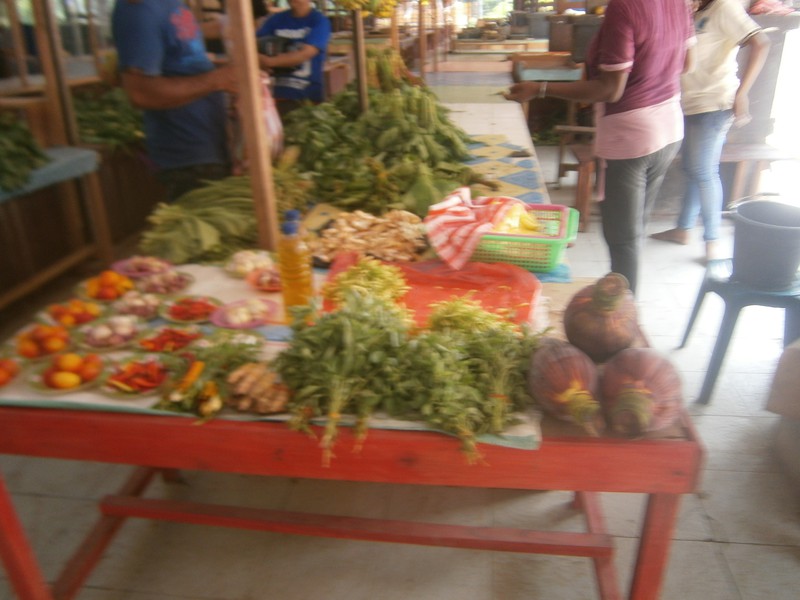 the other side of raja ampat..locals food market
