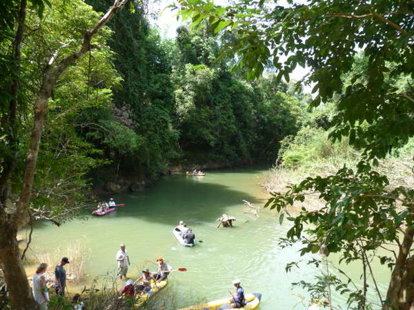 Kayaking Khao Sok
