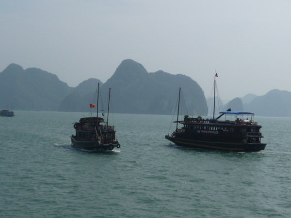 Ships at Ha Long