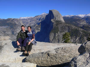 Halfdome from Glacier Point, Yosemite