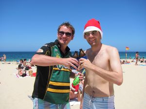 Chrimbo day at Coogee