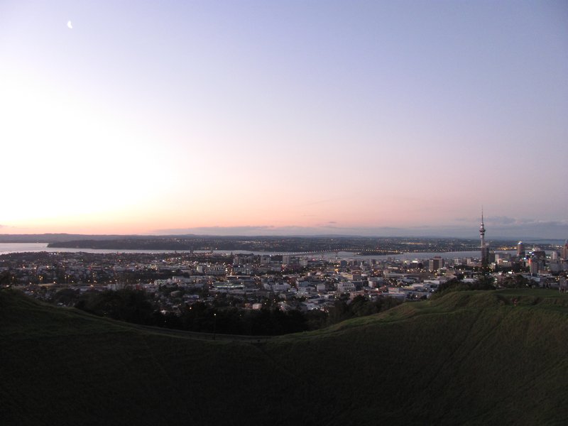 View of Auckland from Mount Eden