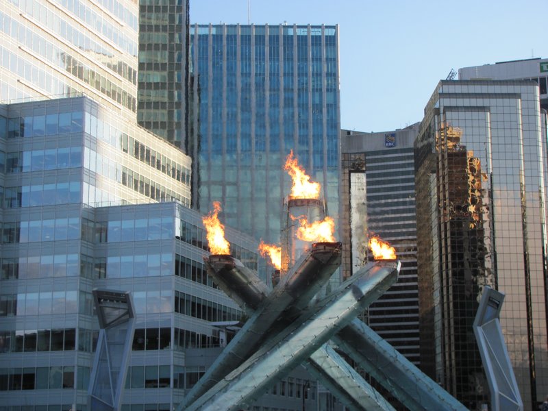 Olympic Cauldron, Vancouver