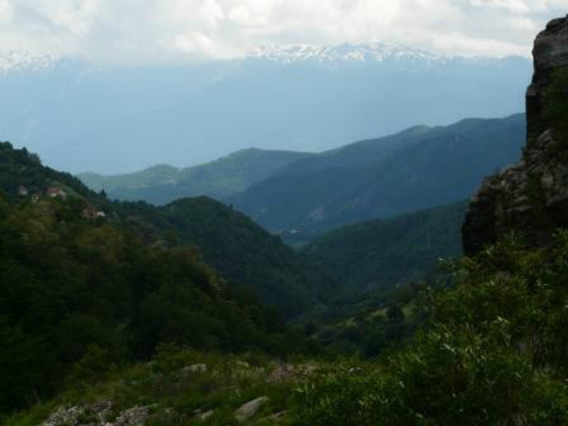 What a view! The Prenj mountains (?)