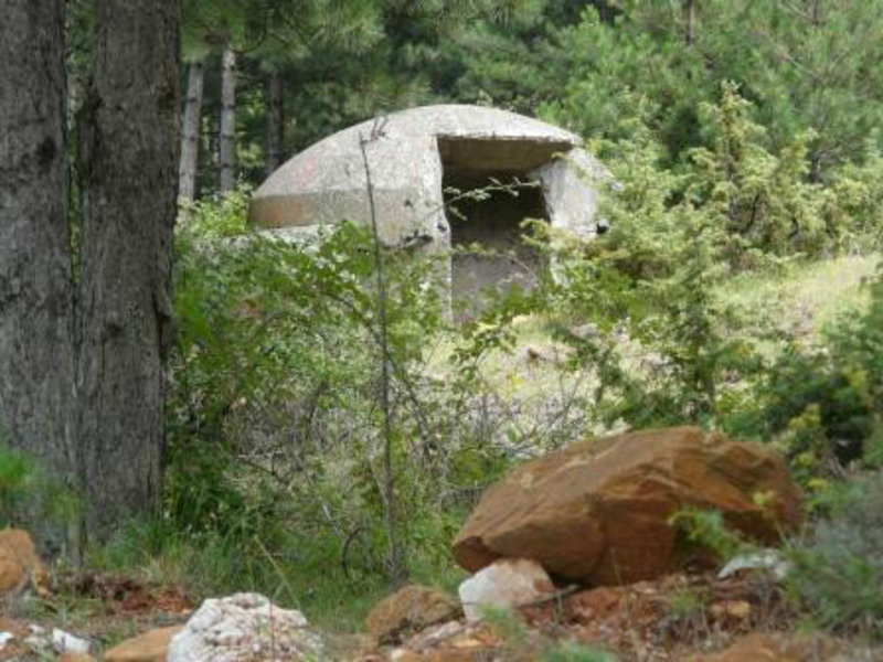 Bunker outside of Bulqize