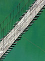 Footbridge over the River Mati