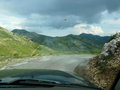 Mountain road to Galichnik