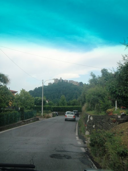Drive to San Gimignano