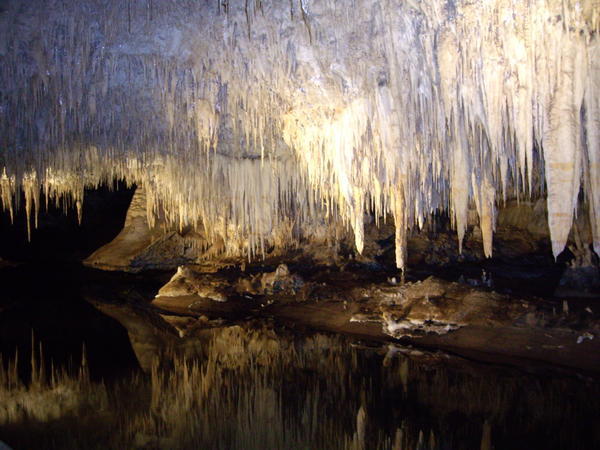 Lake cave.