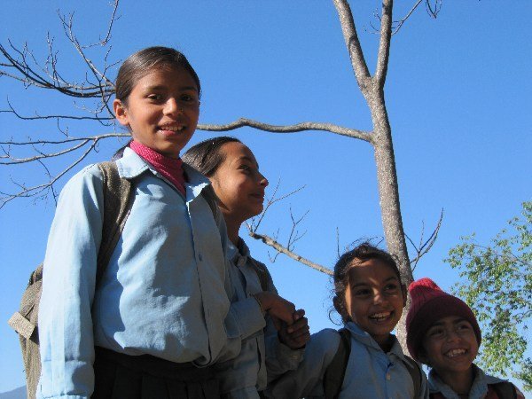 Nepali Schoolgirls