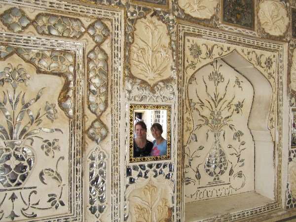 Glass Palace at Amber Fort