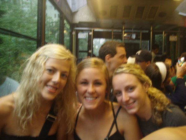 Sarah, Me and Alexa on Victoria Peak Tram